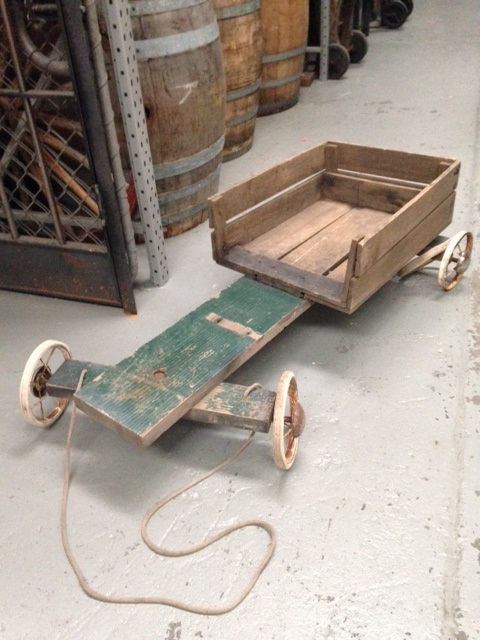 BILLY CART, Rustic Timber